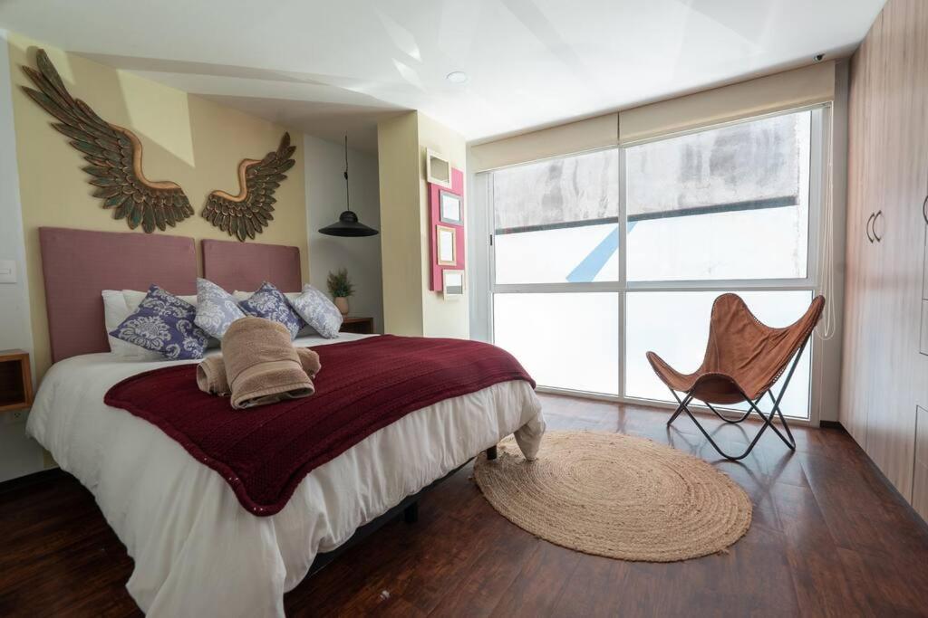 Condesa Mexican Hideway 3bd 2ba Roof 200mbps Apartamento *