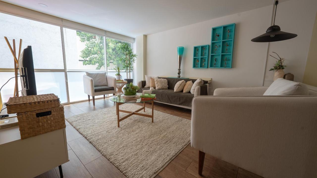 Apartamento Condesa Mexican Hideway 3bd 2ba Roof 200mbps Cidade do México